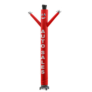 Auto Sales Air Tube Dancers | Red with White Arms