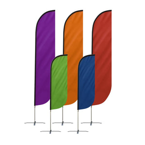 Feather Flag Plain Colors