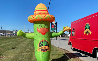 Inflatable Cactus for my Food Truck