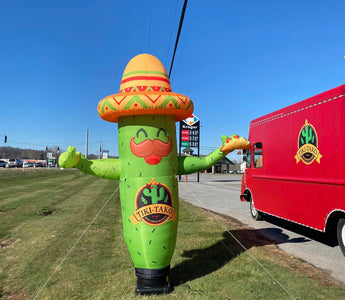 Inflatable Cactus for my Food Truck