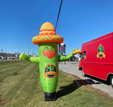 Inflatable Cactus for my Food Truck