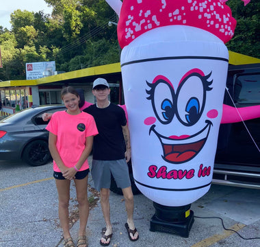 Inflatable Cocktail Shaved Ice