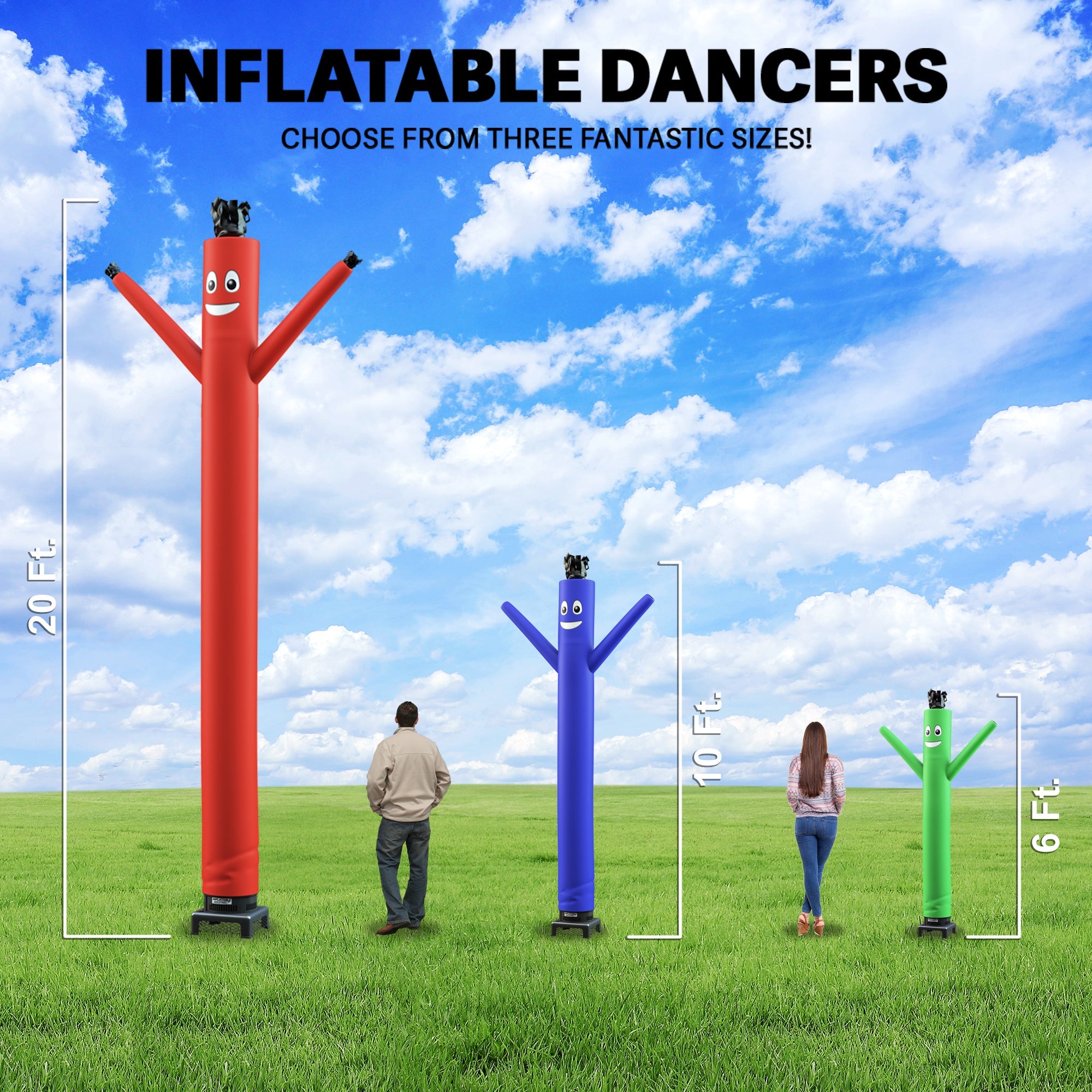 Custom Air Tube Dancer | Inflatable Tube Man – Inflatable Industries