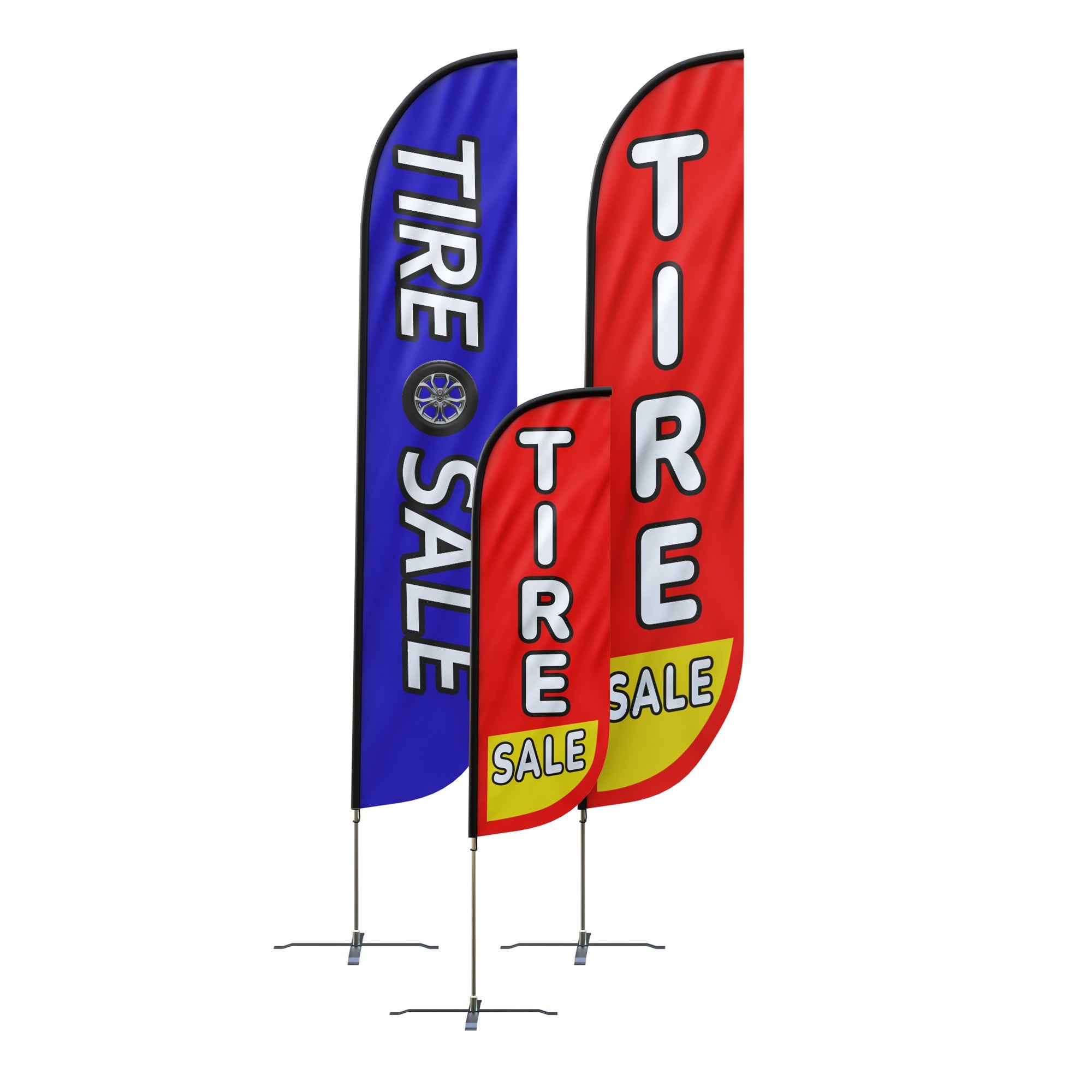 Tire Sale Feather Flag – Inflatable Industries